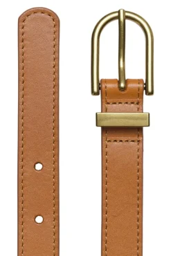 Frame Denim Simple Art Deco Belt in Natural