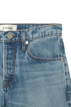 Frame Denim Slouchy Straight Jeans in Divine