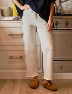 Frank & Eileen Bella Full Sweatpants in Heather White Melange