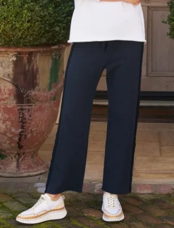 Frank & Eileen Bella Italian Sweatpants in British Navy