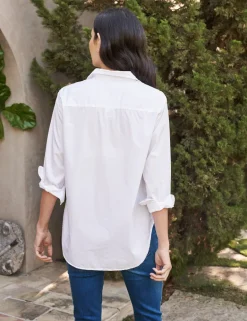 Frank & Eileen Frank Poplin Button Down in White