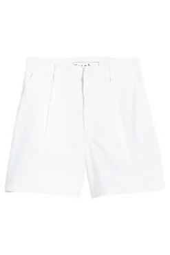 Frank & Eileen Waterford Walking Shorts in White Linen