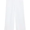 Frank & Eileen Wexford Trouser in White Linen