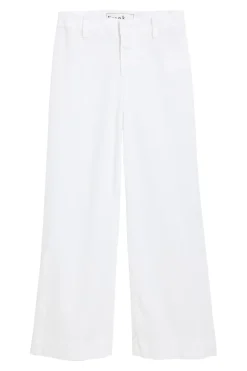 Frank & Eileen Wexford Trouser in White Linen