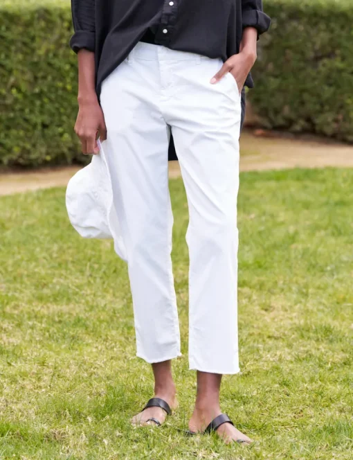 Frank & Eileen Wicklow Italian Chino in White