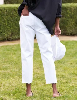 Frank & Eileen Wicklow Italian Chino in White