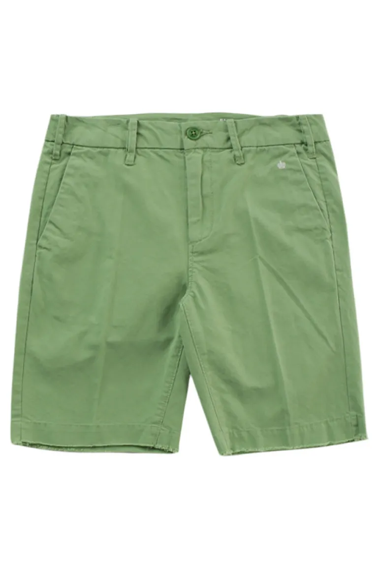 G1 5017 Cut off Bermuda Shorts in Lime