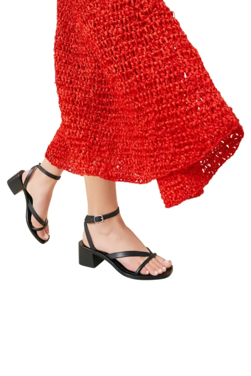 Loeffler Randall Eloise Sandal in Black