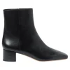 Loeffler Randall Ginny Square Toe Boot in Black