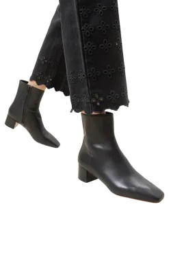 Loeffler Randall Ginny Square Toe Boot in Black