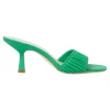 Loeffler Randall Naima Gathered Band Heel in Green