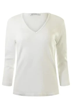 Michael Stars Adele Long Sleeve V-neck Tee