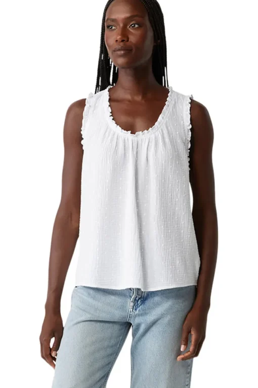 Michael Stars Devon Scoop Neck Tank