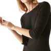 Michael Stars Dot 3/4 Sleeve Tee