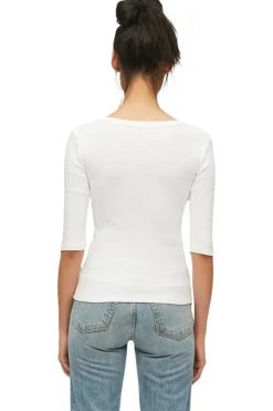 Michael Stars Dot 3/4 Sleeve Tee