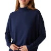 Michael Stars Frida Mock Neck Top