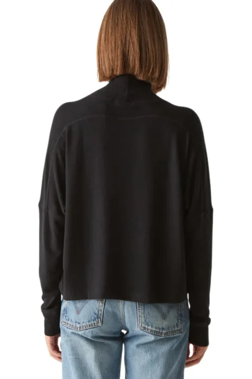 Michael Stars Frida Mock Neck Top