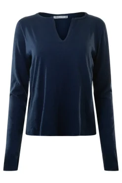 Michael Stars Hailie Rib Mixed Tee