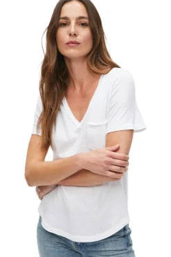 Michael Stars Hayden V-neck Tee w/ Pocket