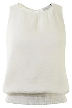 Michael Stars Janelle Tie Neck Tank in White