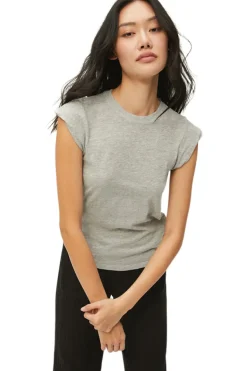 Michael Stars Joey Power Shoulder Tee