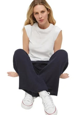 Michael Stars Joey Power Shoulder Tee