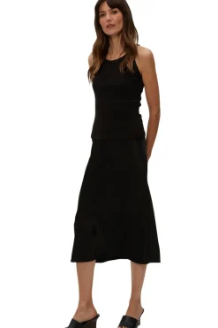 Michael Stars Leila Bias Midi Skirt
