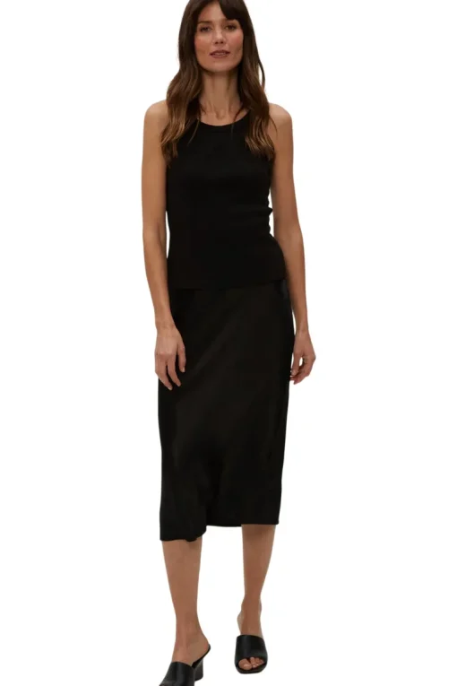 Michael Stars Leila Bias Midi Skirt