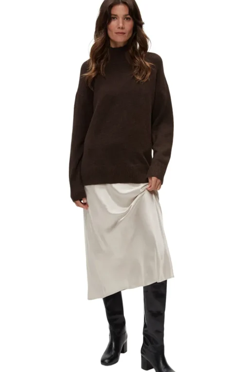 Michael Stars Leila Bias Midi Skirt