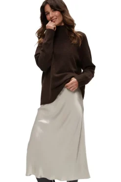 Michael Stars Leila Bias Midi Skirt