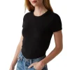 Michael Stars Lexy Cap Sleeve Crew