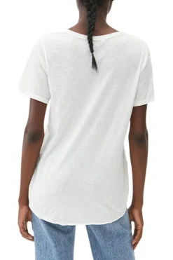 Michael Stars Lily Supima Cotton Scoop Neck Tee