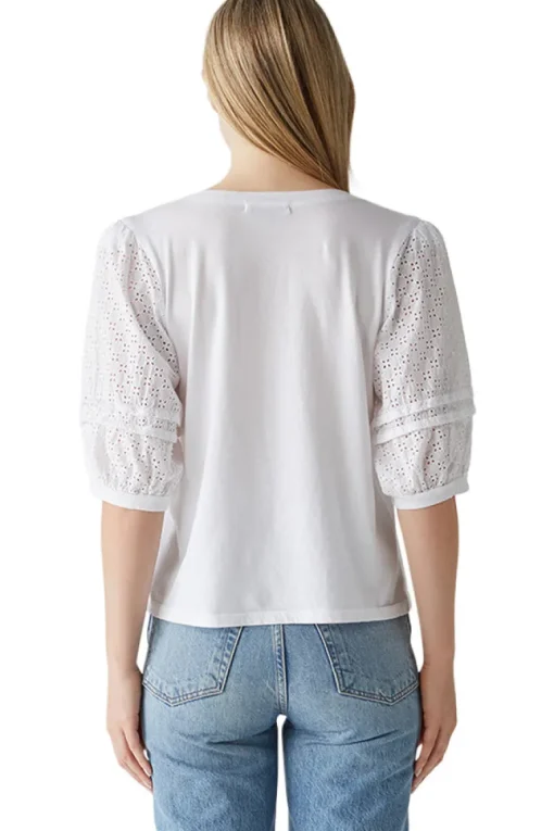 Michael Stars Maisie Eyelet Top