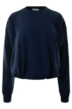 Michael Stars Mariah Bubble Sweatshirt in Nocturnal