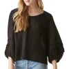 Michael Stars Pruitt Balloon Sleeve Top