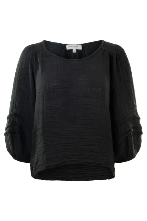 Michael Stars Pruitt Balloon Sleeve Top