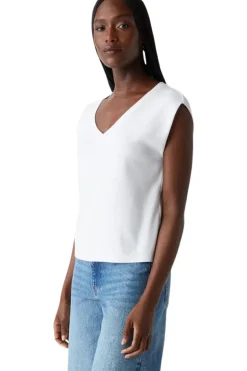 Michael Stars Tati Power Shoulder T-shirt