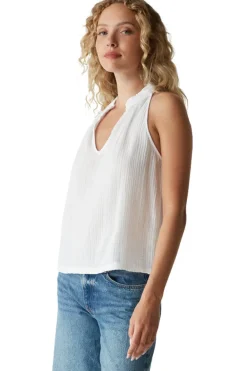 Michael Stars Viola Gauze Tank