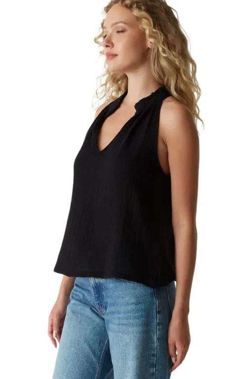 Michael Stars Viola Gauze Tank