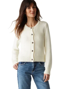 Michael Stars Willa Cardigan in Chalk