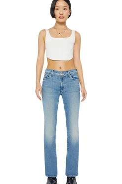 MOTHER Denim Lil Outsider Sneak in Flag Me Down