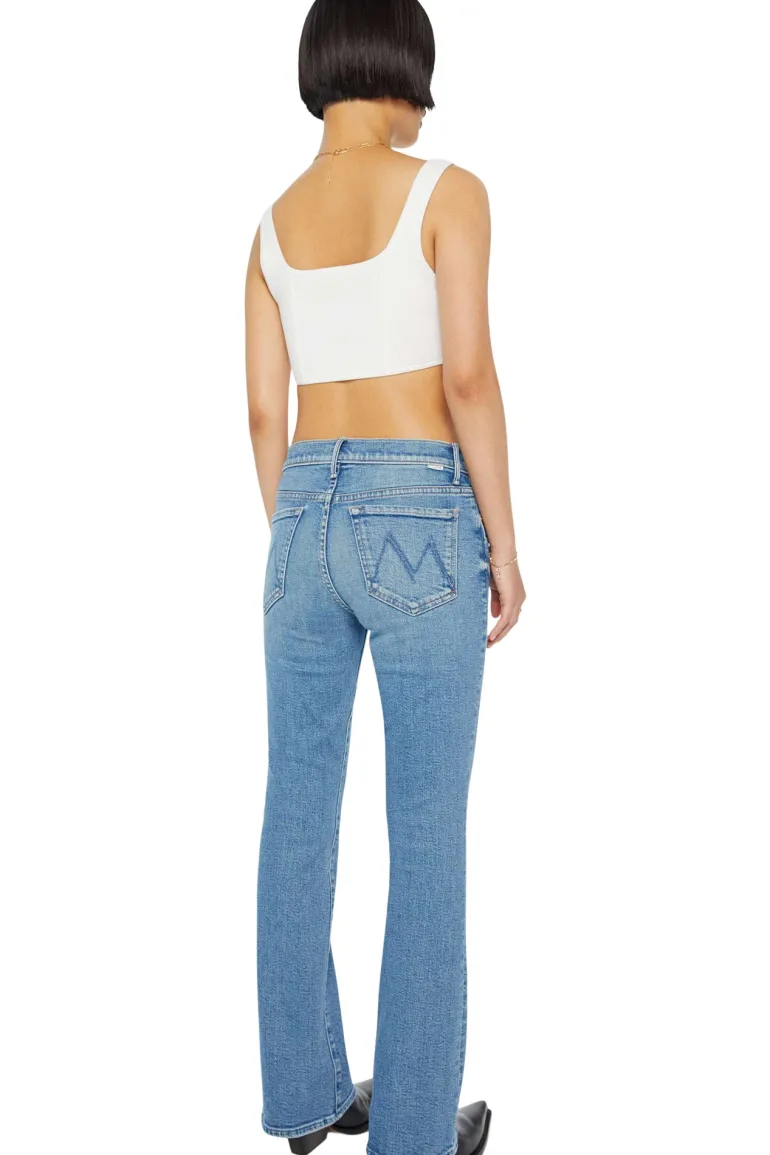 MOTHER Denim Lil Outsider Sneak in Flag Me Down