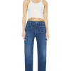 MOTHER Denim Lil Patch Pocket Rambler Zip in These Boots Are Made for Walking