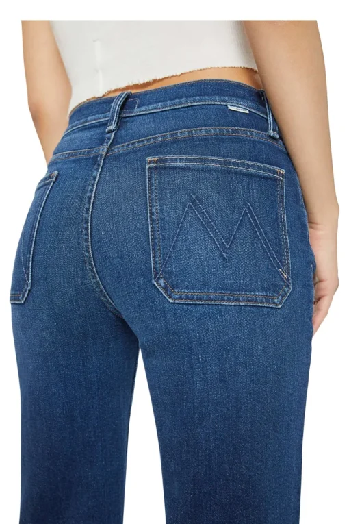 MOTHER Denim Lil Patch Pocket Rambler Zip in These Boots Are Made for Walking