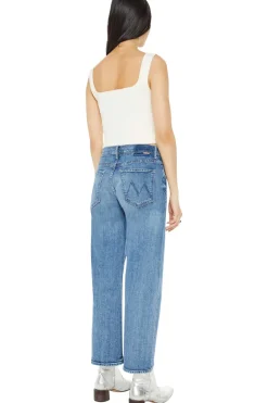 MOTHER Denim Mid Rise Maven in Toil and Trouble