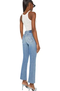 MOTHER Denim Outsider Flood Fray in Are We There Yet