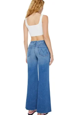 MOTHER Denim Roller Fray in Work Hard Play Hard