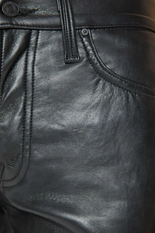 MOTHER Denim Smarty Pants Skimp in Black