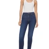 MOTHER Denim The Mid Rise Dazzler Jeans in Off Limits