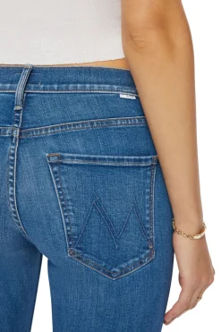 MOTHER Denim The Mid Rise Rider Ankle Denim in Right On